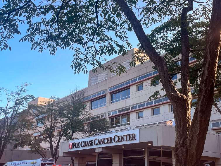 Exterior photo of Fox Chase Cancer Center