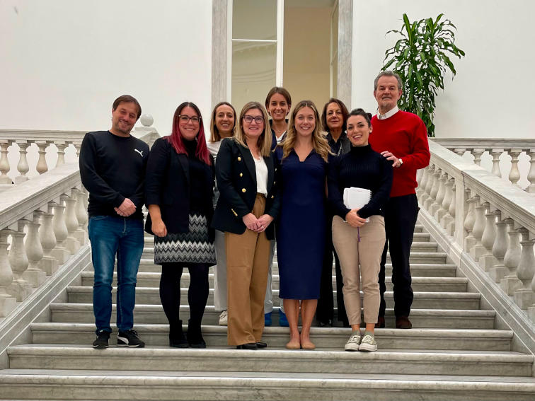 Photo of Gallieria Hospital audit team and site staff